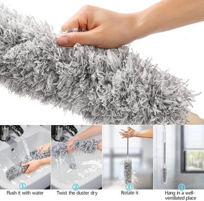 Microfiber Duster for Cleaning With long handle