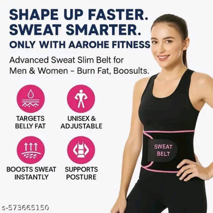 Adjustable Waist Trimmer Sweat Belt