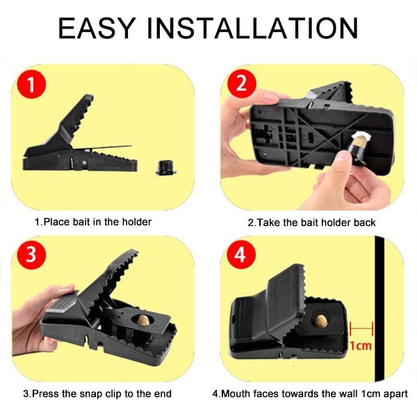 Reusable Mousetrap with High Sensitive Trigger