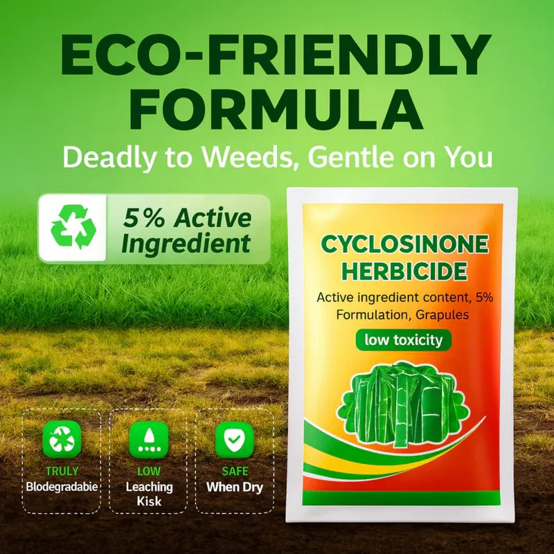 Cyclosinone Herbicide Granules: No More Weeds