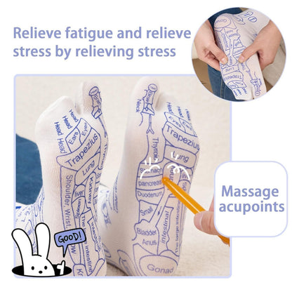 Acupressure Reflexology Socks With Stick