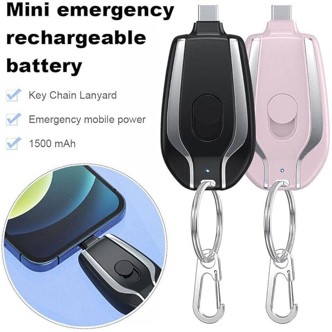 Keychain Power Bank: Buy 1 Get 1 Free