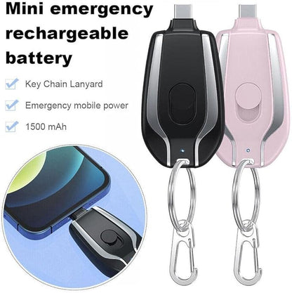 Keychain Power Bank: Buy 1 Get 1 Free